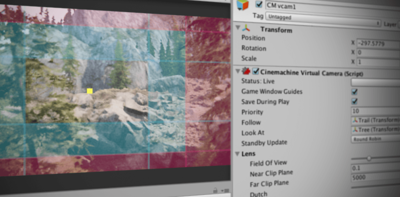 Начните работу с Cinemachine