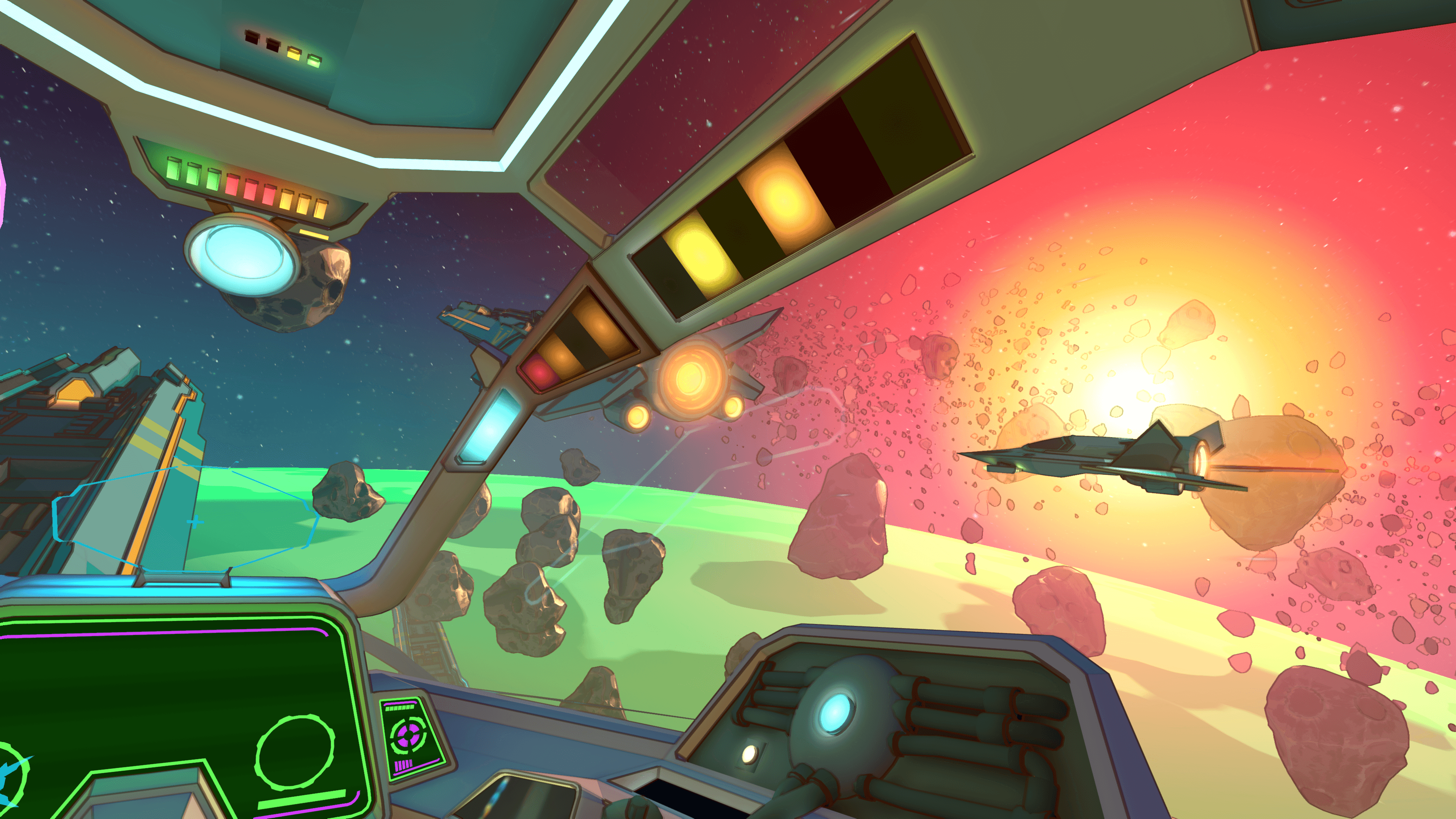 Space game in URP