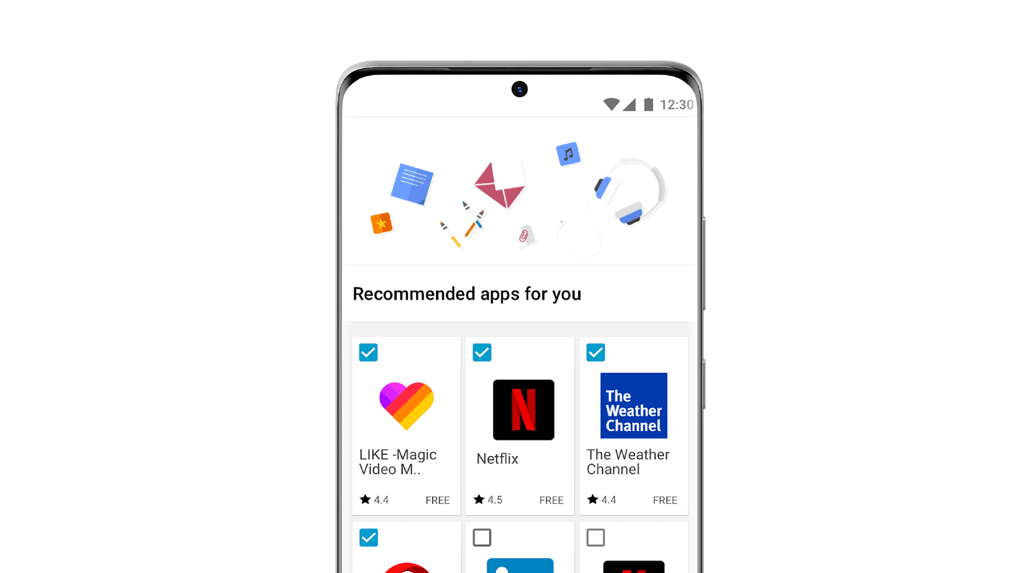mobile onboarding example