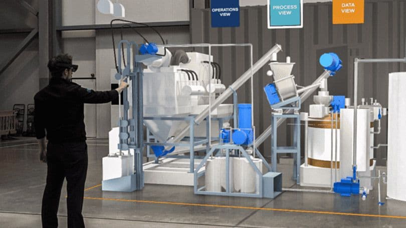 Factory in a Box, a mixed reality demonstrator, is one of many innovative projects developed by the MTC’s advanced visualization team