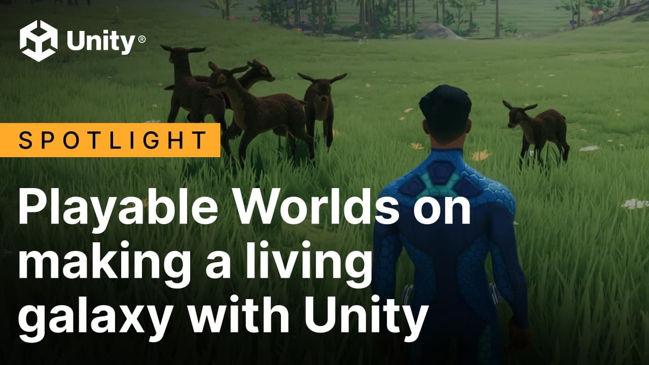 Playable Worlds on making a living galaxy with Unity
