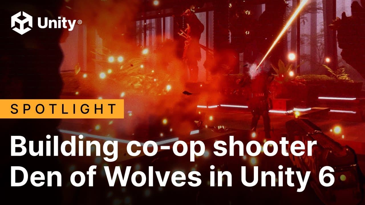 Den of Wolves: Building a co-op shooter game in Unity 6